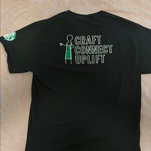 Starbucks craft connect, uplift Tee Classic Crew Neck